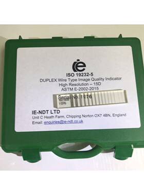 英国ISO19232-5/ EN462-5/ASTM E2002双丝像质计 13D 15D