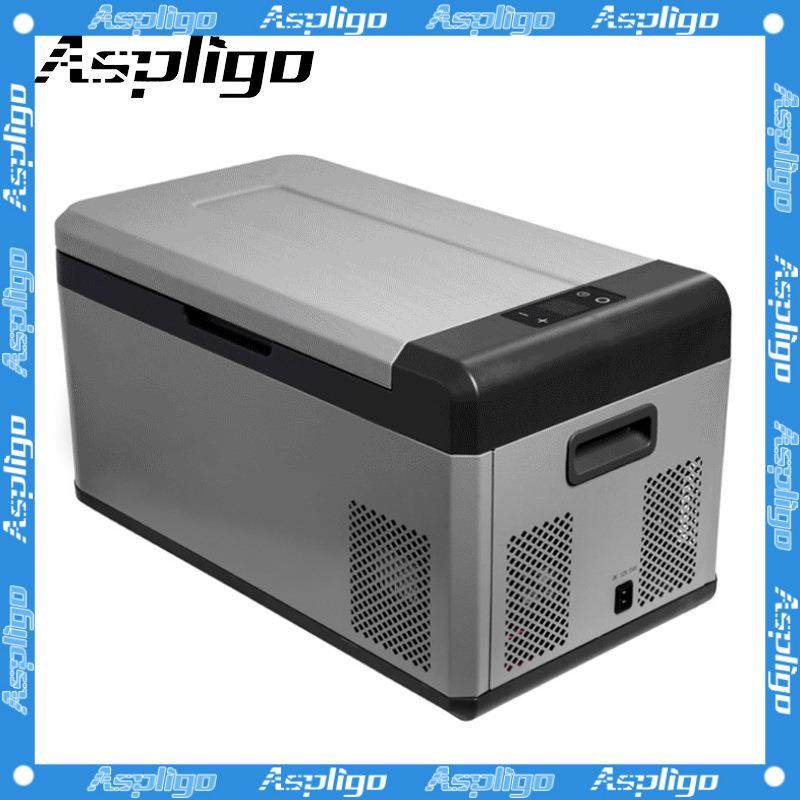 直销车载冰箱12v24V压缩机制冷45W-18℃21L户外冷藏汽车冰箱
