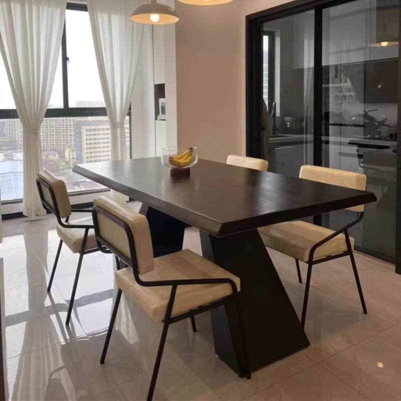 现代简约会议桌长桌设计师家用饭桌原木大板桌工业风复古实木餐桌,畜牧/养殖物资,畜牧/养殖器械,淘宝优惠券,粉丝福利购,淘宝优惠卷