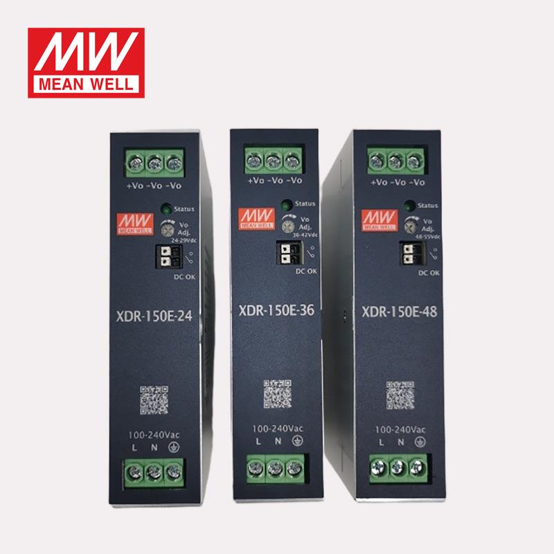 150WAC/DC经济型超薄工业DIN导轨电源供应器XDR-150E系列
