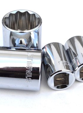 史丹利12.5MM系列12角套筒86-553/554/555/556/561/558/557-1-22