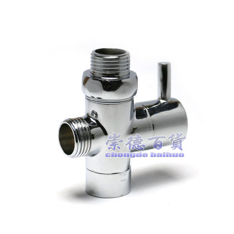 全铜淋浴快开分水阀 4分内外丝三通分水器,3C数码配件,USB多功能数码宝,淘宝优惠券,粉丝福利购,淘宝优惠卷