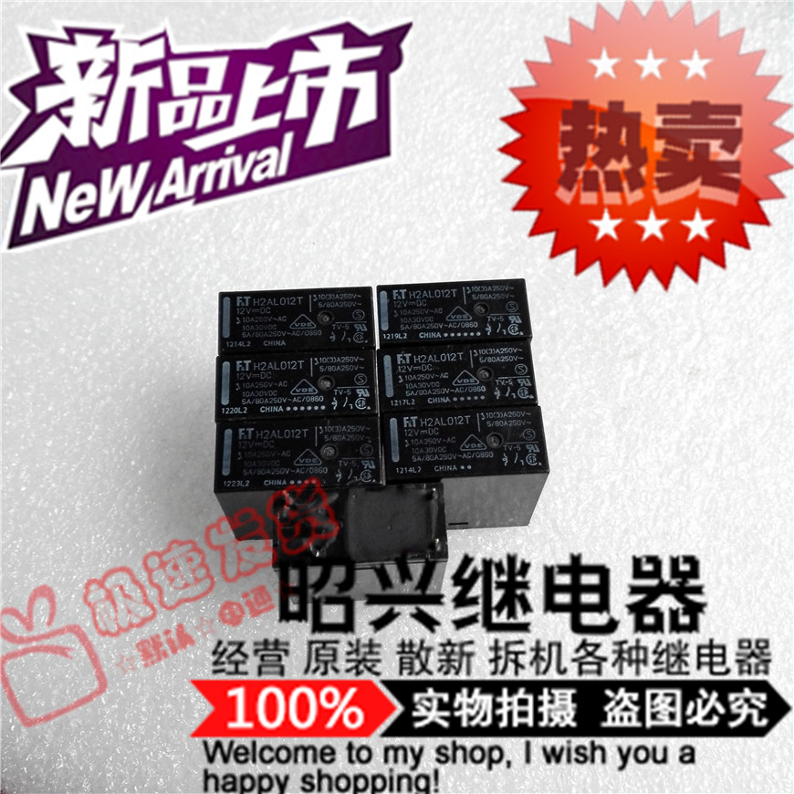 H2AL012T 正品进口富士通继电器H2AL012T-12VDC 现货全新