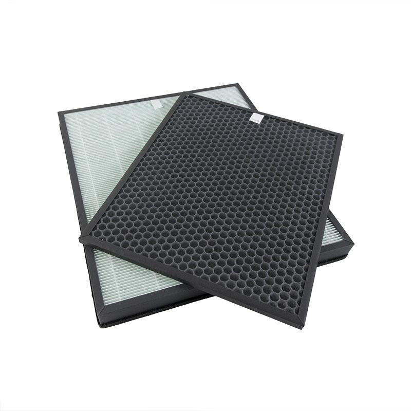 适配熊津AP-1511FHE更换家用空气净化器 AP-150CH活性炭滤芯套装