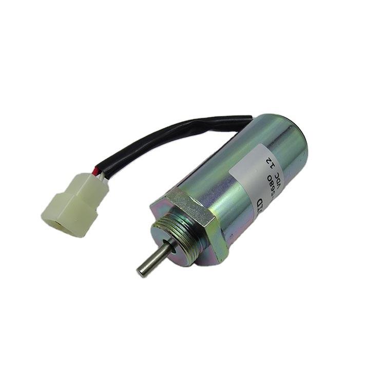 KOVAX熄火开关 ZAXIS55熄火电磁阀897329-5680 12V 挖掘机零件