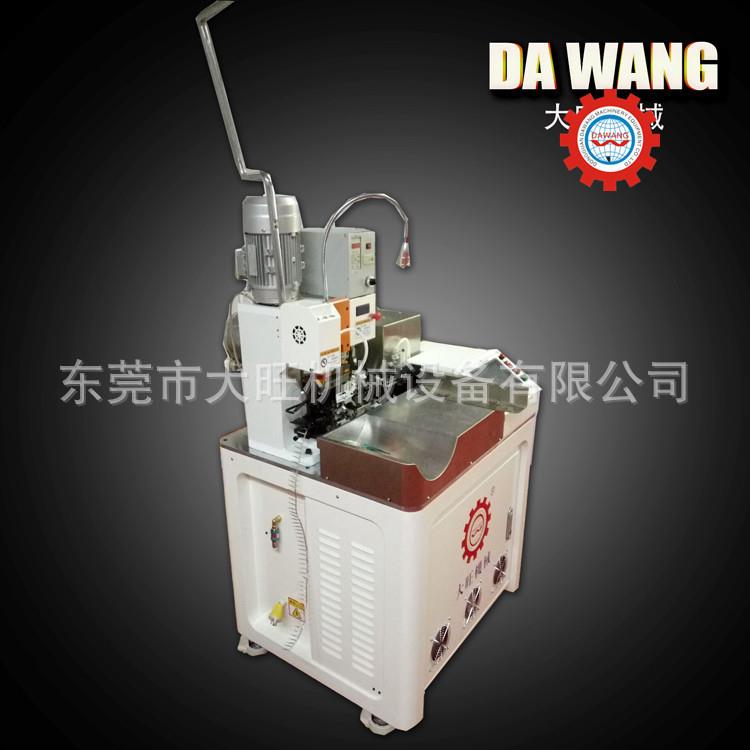 东莞厂家直供全自动单头打防水栓端子机自动套皮圈单头端子机