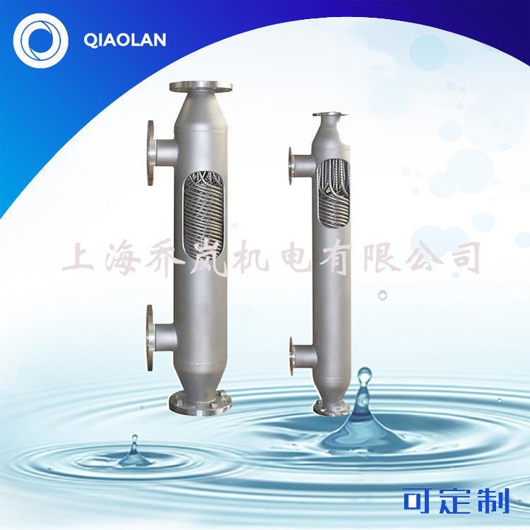 钛材缠绕式换热器 双管程换热器 工业锅炉余热回收热交换器