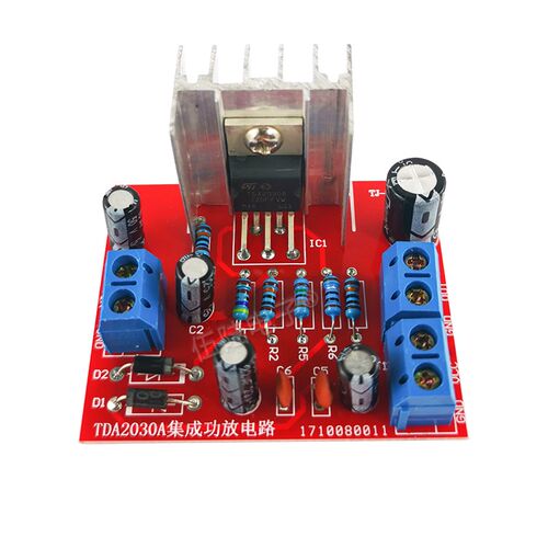 TDA2030A单声道集成功放电路电子制作DIY套件焊接电路板TJ-56-33