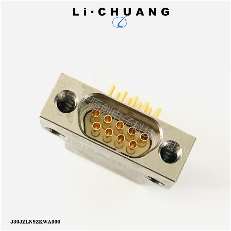 矩形连接器J30JZ/XLN9TJWA000弯针焊板J30JZLN9ZKWA000低插拔力