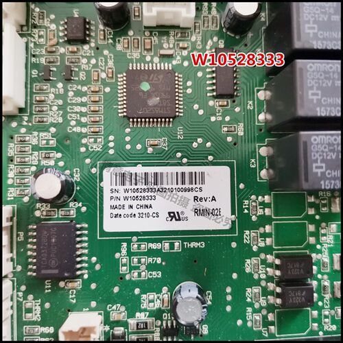 适用惠而浦冰箱BCD-600E2W/600E2S/560E2DS主控板W10528333/8334