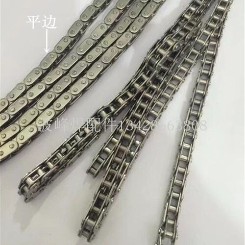 日东波峰焊链条FM-350入口链条劲拓25B平边链条304不锈钢链条