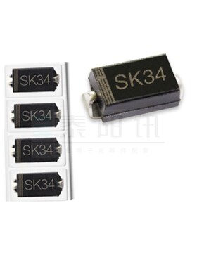 SK34  SMA DO-214AC 3A/40V 贴片肖特基二极管 泰阳讯 电子