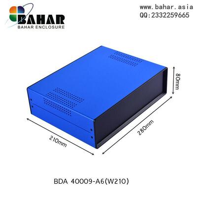 巴哈尔壳体ABS塑胶面板设备外壳DIY铁壳体电源机箱BDA40009-(W210