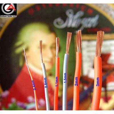 Gotham 高芬瑞土原装高纯度LCOF长结晶无氧铜线 AnS系列