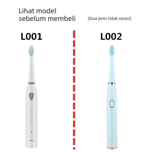 玉洁士适用NVR电动牙刷头L001/L002刷头替换头贝贝上扬易姿yizi