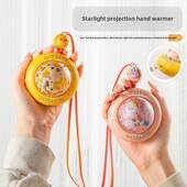 星空投影暖手女孩Hold迷你婴儿USB充电携带与您 孩子圣诞节