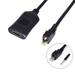 多屏主动式转接线 带螺丝锁扣mini DP转VGA HDMI DVI主动式转接线