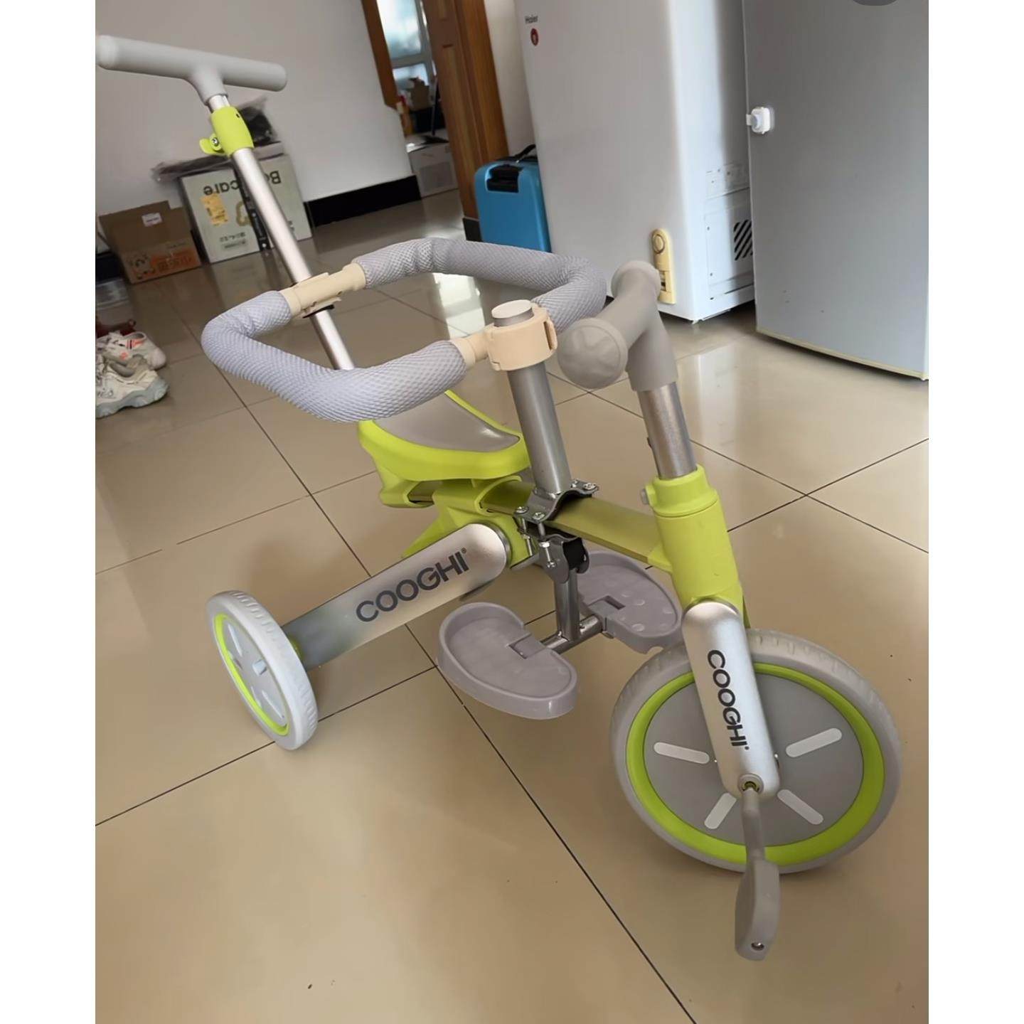 酷奇三轮车脚踏板护栏配件可折叠搁脚板婴儿脚踏车童车放脚板围栏