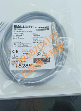 全新巴鲁夫接近开关BES0082 BESM18MI-PSC50B-BV02现货热销