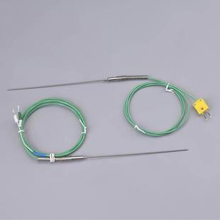 铠装 K型探针式 热电偶高精度耐高温800℃可弯曲AISI316L材质测温针
