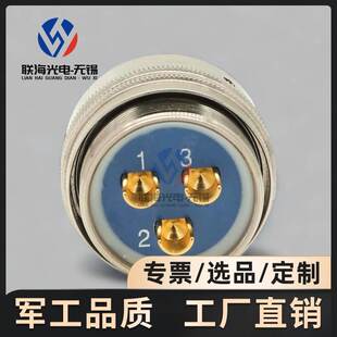 1803TJ2 Y50DX 1803ZK10圆形电连接器3芯大电流航空插头座