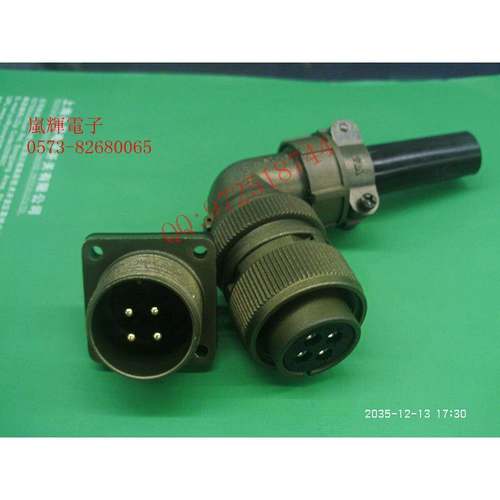伺服电机军标5015航空插头3108，3106，3102 18-10S 4芯