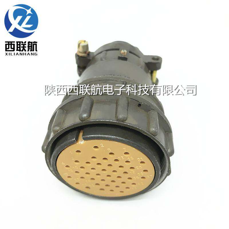 45芯航空插头2PX42K45Q5插座2PX45J45A5连接器电缆头接插件公母