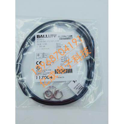 全新巴鲁夫电感式接近开关BES01PK BES M12EG-PSC80F-BP03传感器