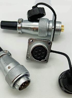 威浦航空插头插座WS20J7TQ WS20J7Z WS20K7TQ WS20K7Z 7芯连接器