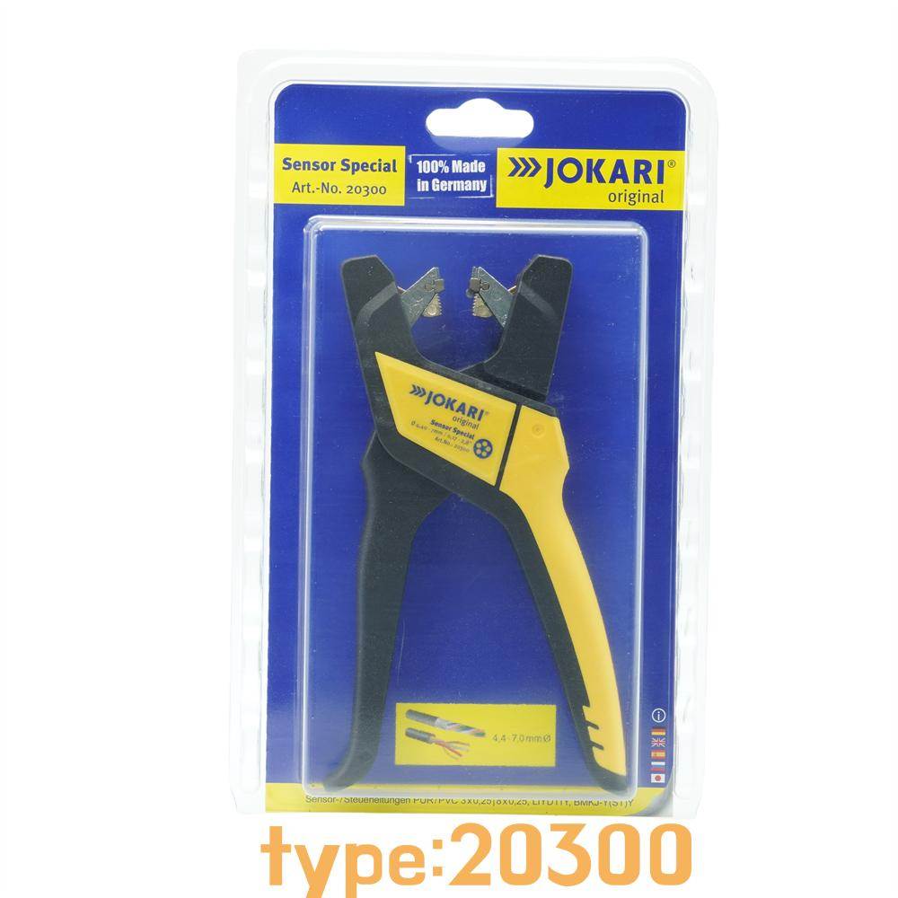德国原装进口jokari传感器电缆用剥线钳简单易操作剥线器 20300