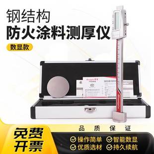 检测仪 钢结构防火涂料测厚仪高精度卡尺防腐层厚度数显测厚针式
