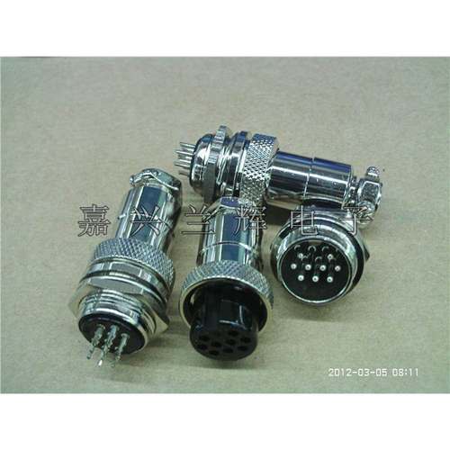 重强GX20-9P 9芯 航空插头 连接器 M20 19MM