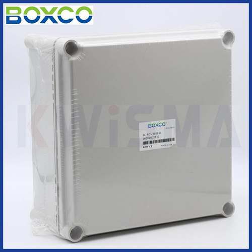 BOXCO原装进口AGS-282813塑料接线盒配电箱ABSPC阻燃透明配电箱