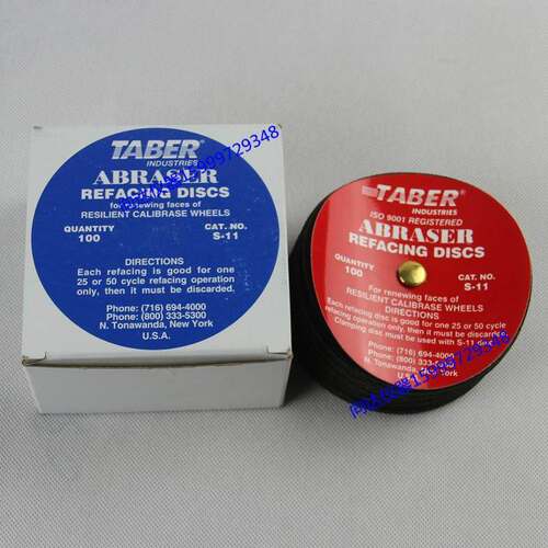 原装进口TABER砂纸S-11预磨砂纸TABER S-11砂纸美国TABERS-11砂纸