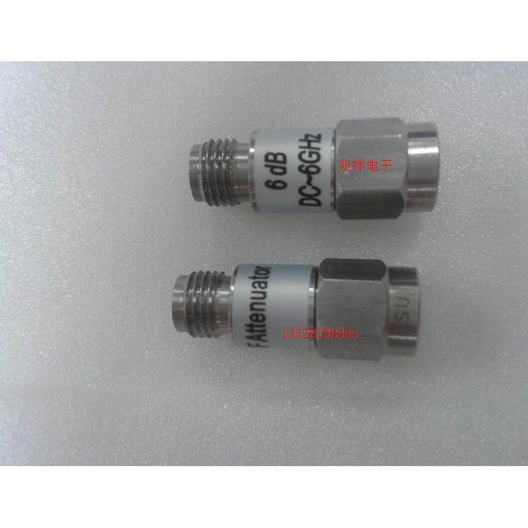 SMA衰减器 进口SMA-JK公母头固定衰减器 6DB DC-6GHz 射频同轴头
