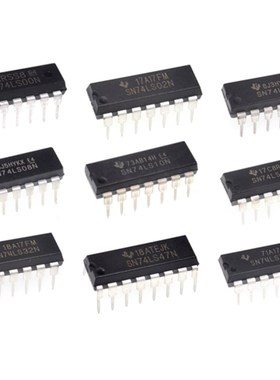 SN74LS00N 74LS02/04/08/20/138/48/32/160/86/192/151/47 直插