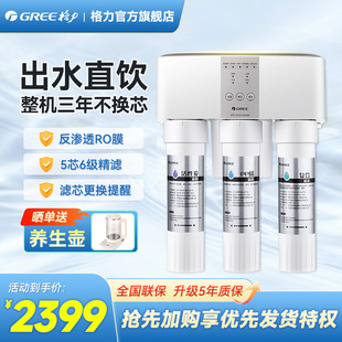 【格力官方】格力净水器反渗透净水机家用直饮多滤芯过滤器