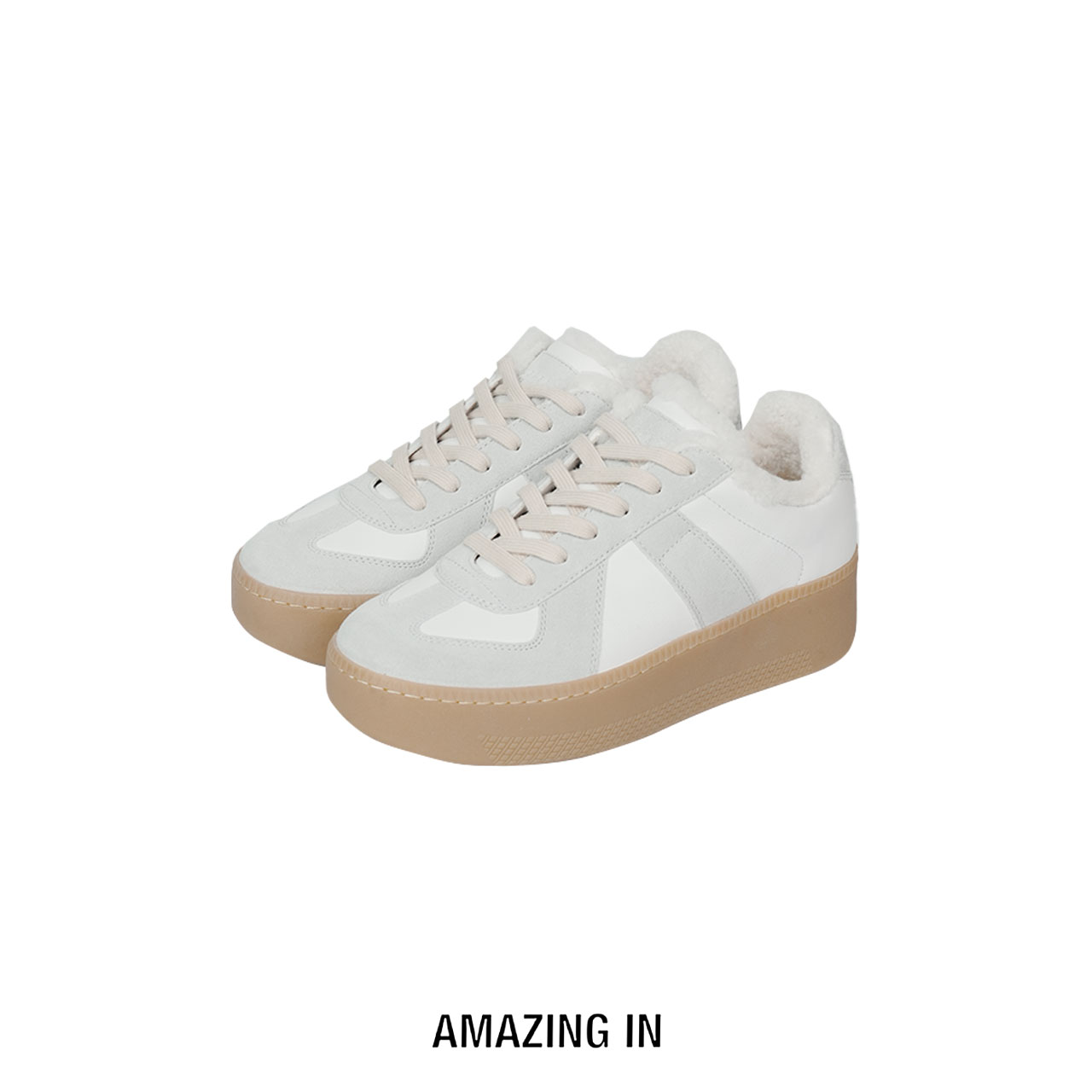 AMAZING IN | 高丝光牛反绒x羊毛 | 德训鞋 A251126-AI5BDCS00023