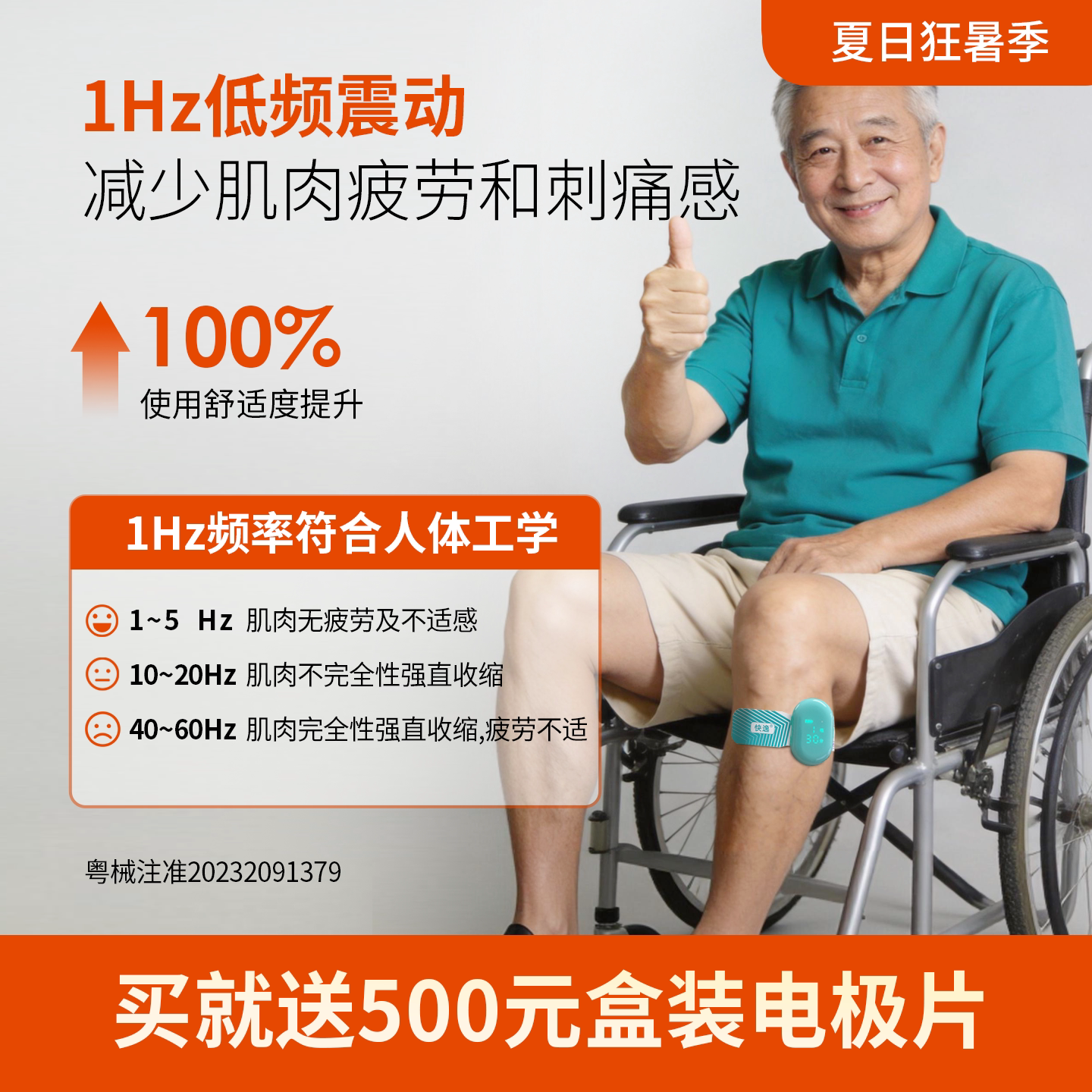 医用NMES术后神经电刺激预防血栓静脉曲张偏瘫中风恢复按摩理疗仪