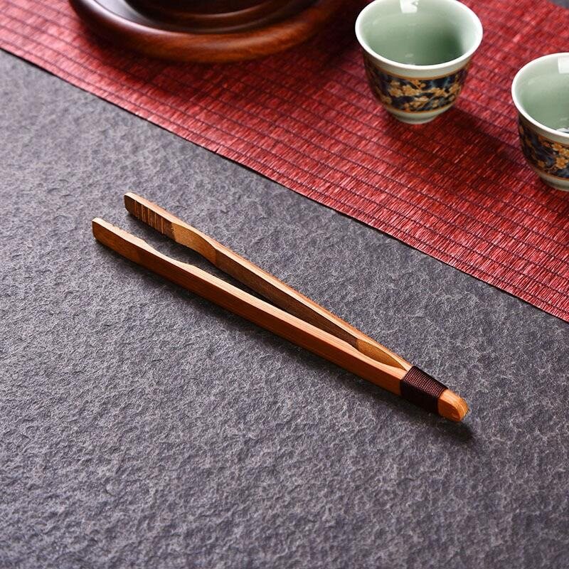茶具防滑镊子压平散件茶匙耐用手工茶叶小铲子香粉茶勺夹勺颐壶春