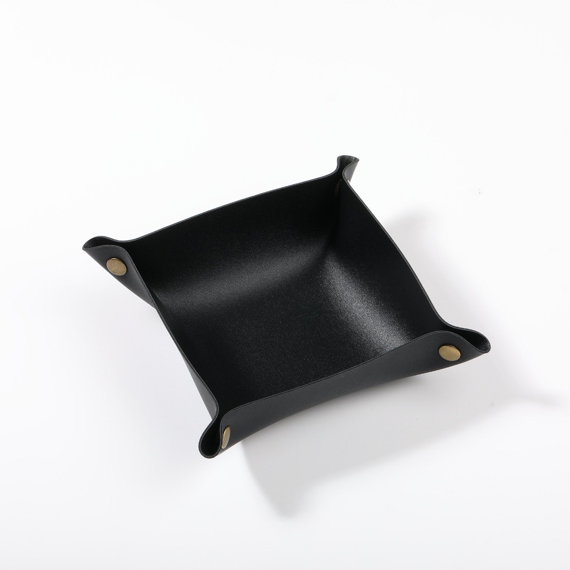 首饰PU皮质桌面化妆品北欧收纳盒