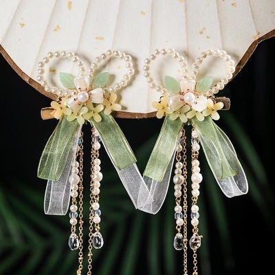 步摇古风采薇发饰后脑勺桂花超仙