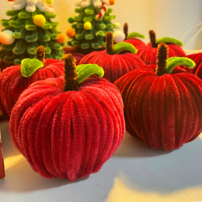 圣诞树创意材料包手工风铃平安果