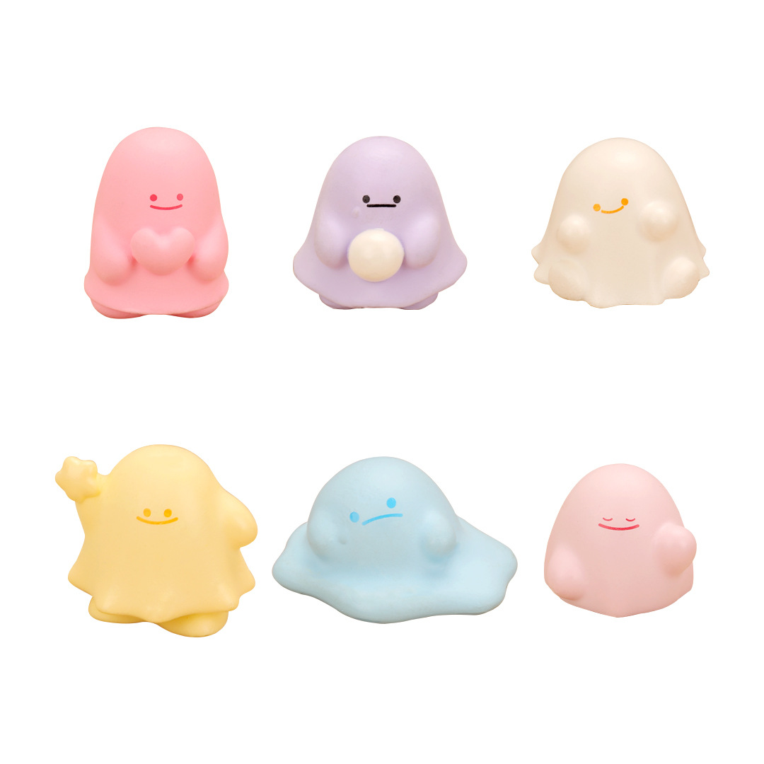 彩色治愈神器小摆件办公车载