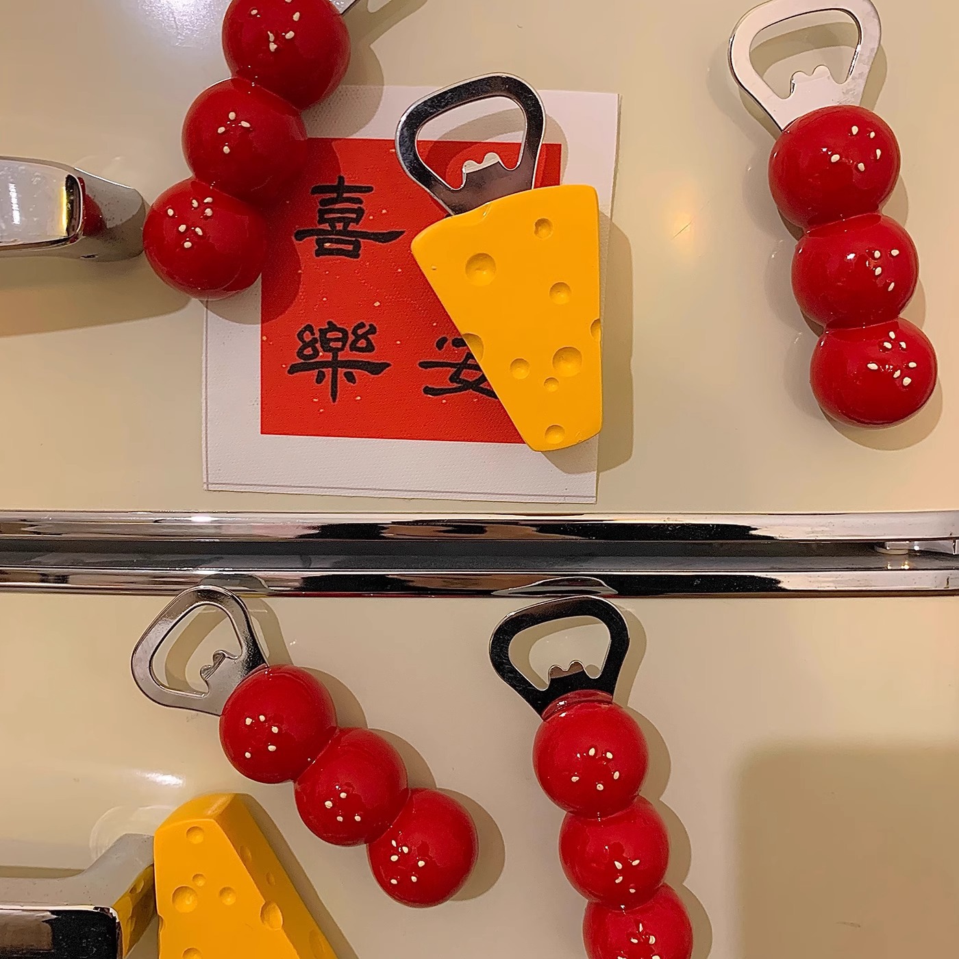 装饰厨房磁吸开瓶器多功能仿真