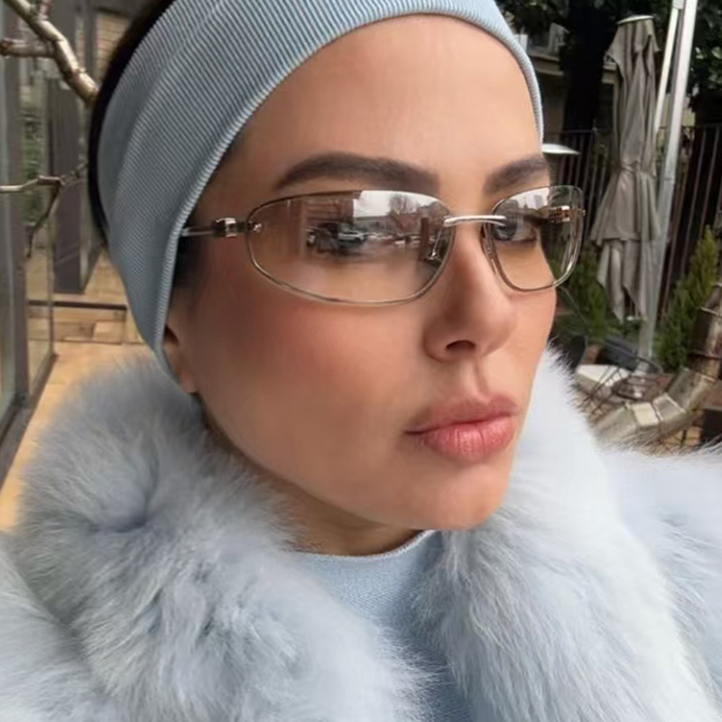 大脸加宽遮颧骨太阳眼镜凹造型