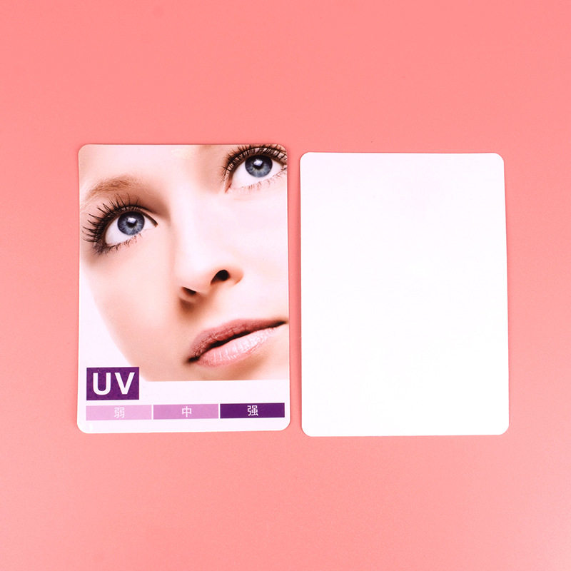 紫外线测试卡防晒强度检测铜版纸