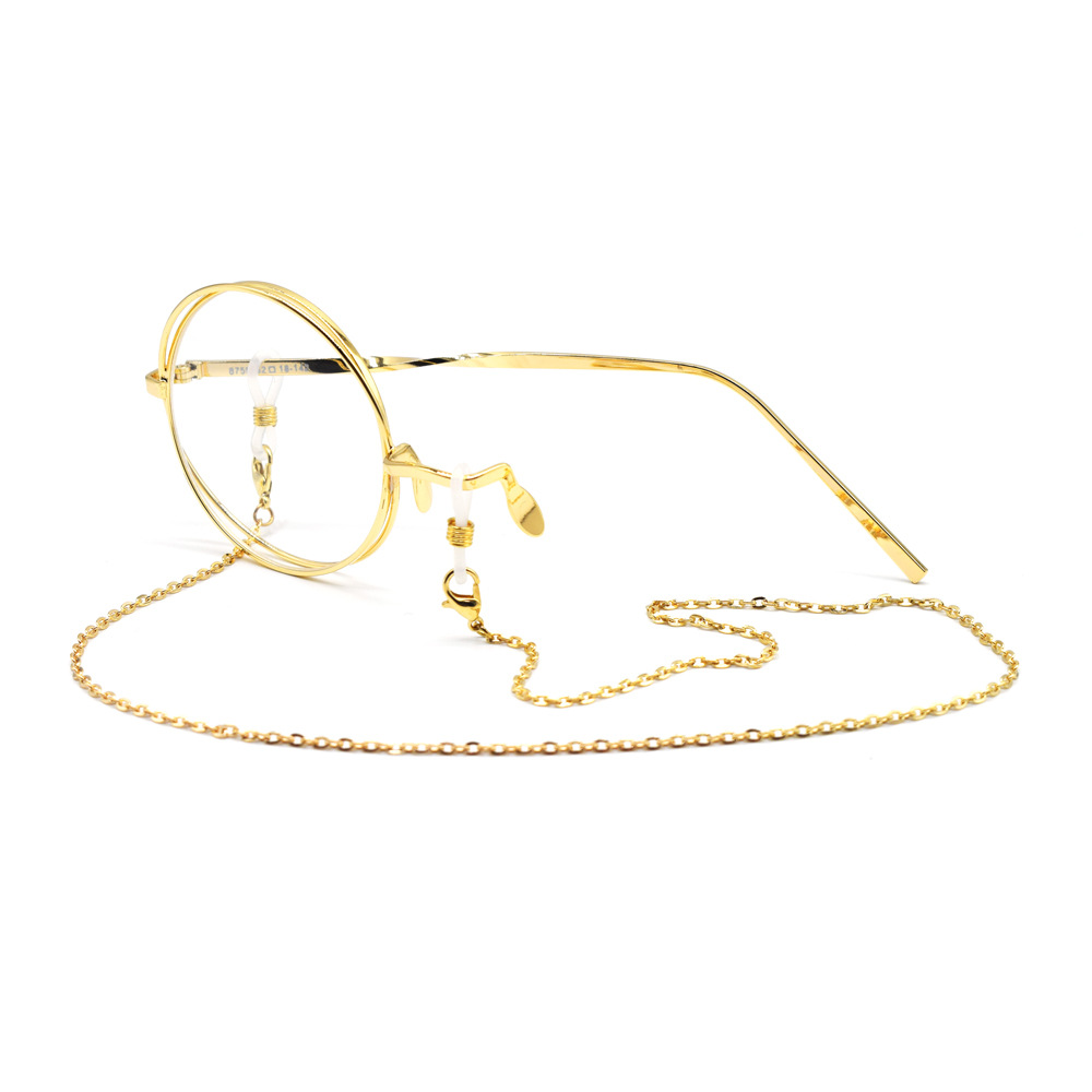 日系夹眼鼻式单片眼镜拍照配饰