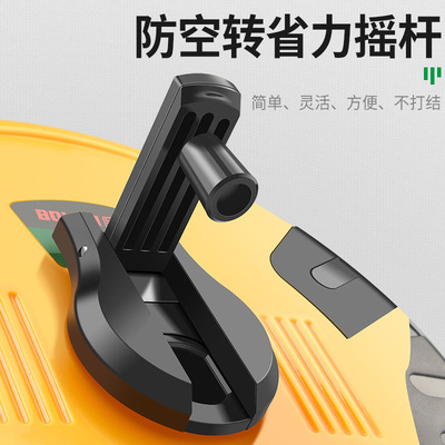 30米测量地尺拉尺子软尺卷卷尺加厚纤维尺布卷尺皮尺家用工地