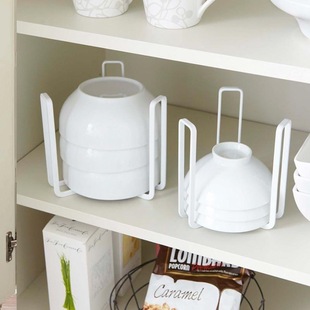 盘子架收纳架饭碗架家居碗盘多功能放碗架倒扣晾碗碗架整理用品